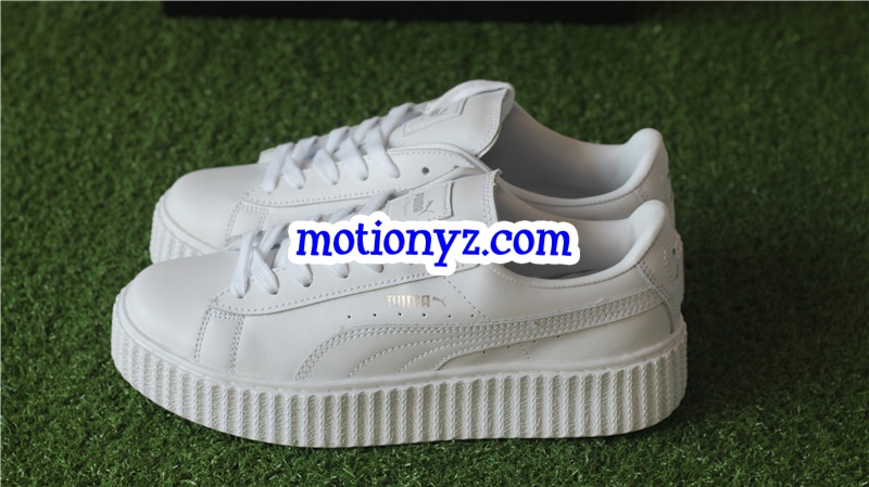 Puma Fenty Rihanna Creeper Low Leather Pure White